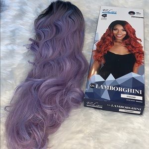 Purple wig